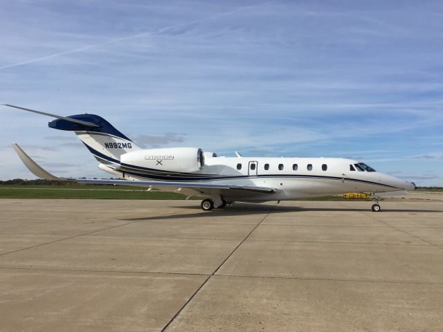 Citation X N992MG